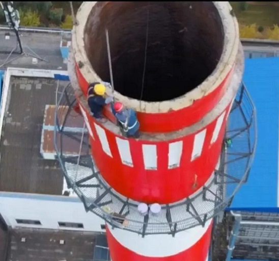 煙囪安裝避雷針：高空安裝，質(zhì)量保證